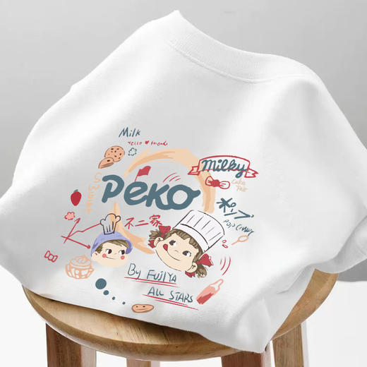 纯棉白色短袖t恤女宽松2023夏季新款潮牌打底衫半袖女装上衣ins潮 商品图1