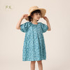 【马克珍妮 芦芙系列】2022年夏装新款 女童矢车菊连衣裙220671 商品缩略图0