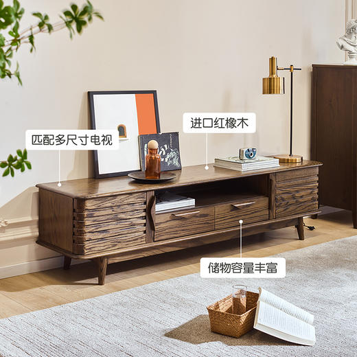 喜梦宝电视柜储物柜小户型墙柜现代客厅家具 商品图3