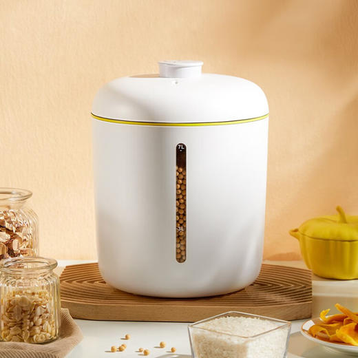 山水（SANSUI）智能真空食物处理机储物桶 白色 商品图3