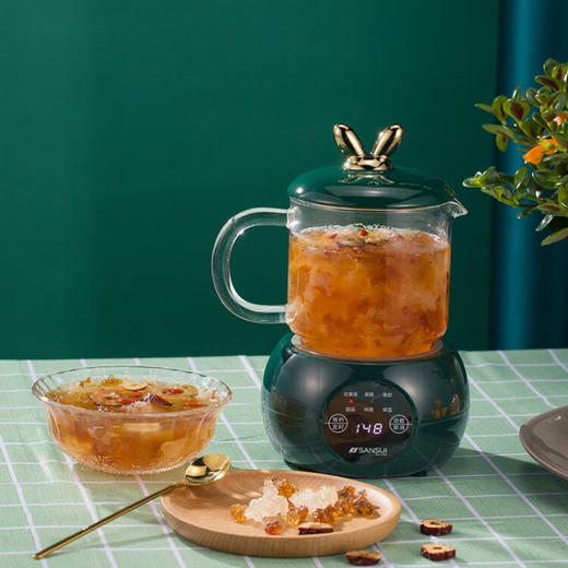 山水（SANSUI）电炖养生杯KT-920 （电脑款） 绿色 商品图2