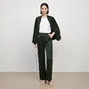 新款铜氨丝休闲西装外套女薄款套装垂感吊带裤子高端三件套 商品缩略图3