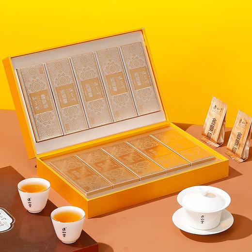 正山堂 金粟粒 礼盒装特级红茶正宗五大产区单芽茶叶送礼90g 商品图3