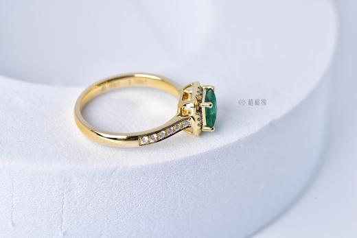 【简爱】镶钻祖母绿戒     CB12302087 商品图4