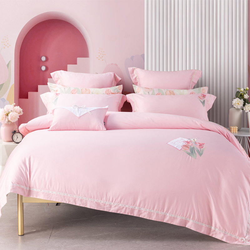 多喜爱     全棉三/四件套〈春日来信〉