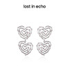 泫雅同款lost in echo原创设计师款外星遗迹系列麦田爱心耳环耳坠 商品缩略图0