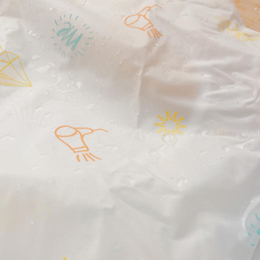 【防水便捷】防水舒适浴帽，高弹松紧，柔滑舒适，1袋2片 [玛莉安] 商品图3