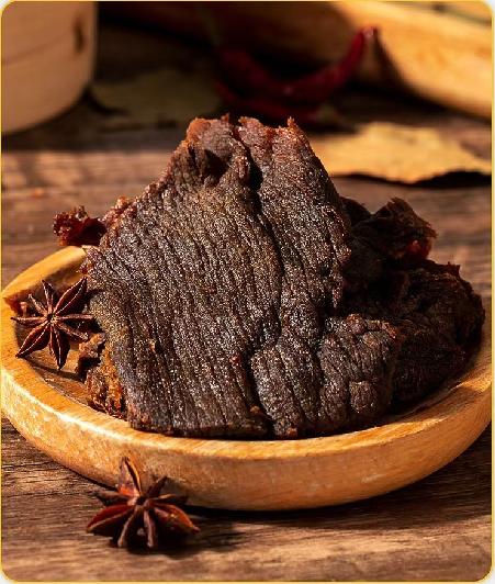 藤桥牌湖岭手撕牛肉干250g*2双桶装 商品图2