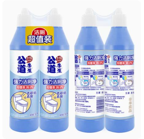 公道先生强力洁厕净N2/500g*2 商品图0
