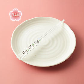洗碗机适用透明筷 23cm 熊猫