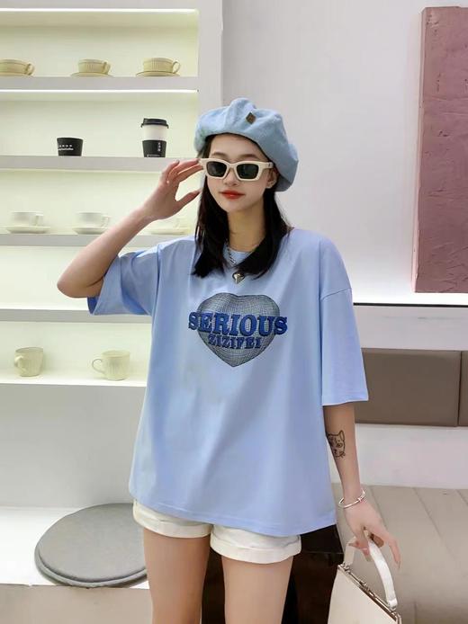 2023女装潮牌体恤小众设计感上衣4.0版 商品图2