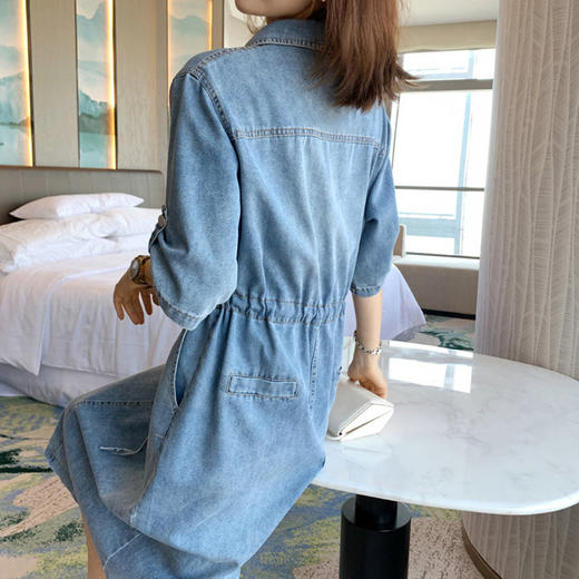 裁缝学苑AS29新款收腰显瘦裙子长裙牛仔连衣裙纸样 女装服装打板 商品图3