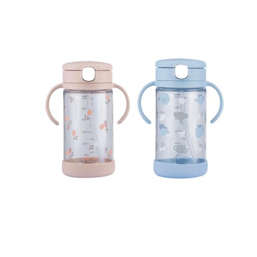 利其尔儿童水杯宝宝喝奶婴儿奶瓶学饮杯家用外出吸管杯直饮防呛 商品图0