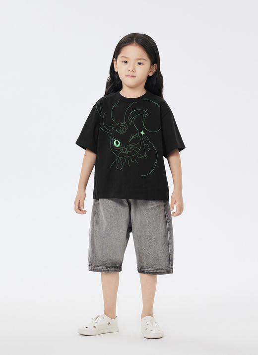 jnby  23年夏款  兔子元素针织棉短袖T恤  1N4112260 商品图6