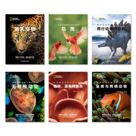 《guo家地理图解万物大百科》动植物 全6册 7-15岁  图解大千世界 透视奇妙科学 商品图1