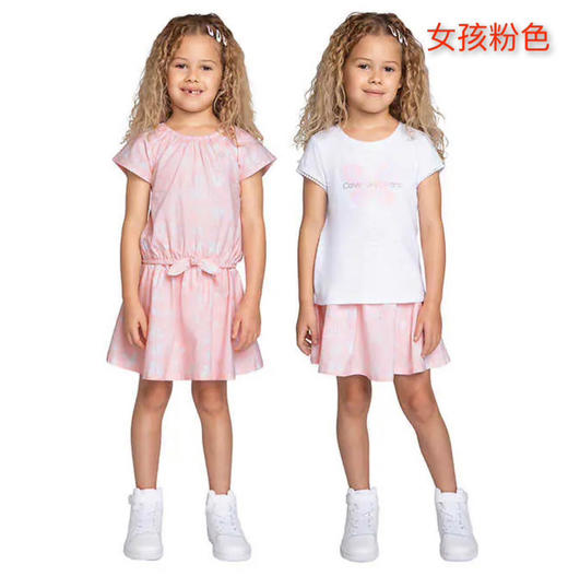 ☘美国CK儿童三件套，包括两件上衣👕➕一条裤子或者裙子 商品图3