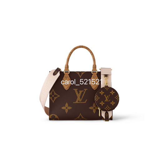 热门 OnTheGo小号手袋 最新3in1宽肩带 法产老花 商品图0