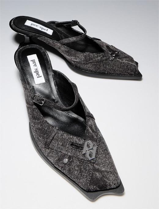 牛仔穆勒鞋 商品图0