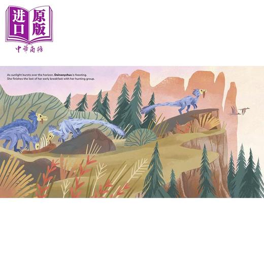 【中商原版】A Dinosaurs Day Deinonychus Goes Hunting DK绘本 恐龙日记2 英文原版 进口图书 儿童绘本 动物故事图画书 商品图3