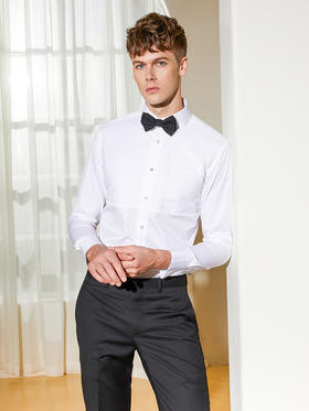 callisto净白棉混纺塔克装饰衬衫  FPSTL323Y