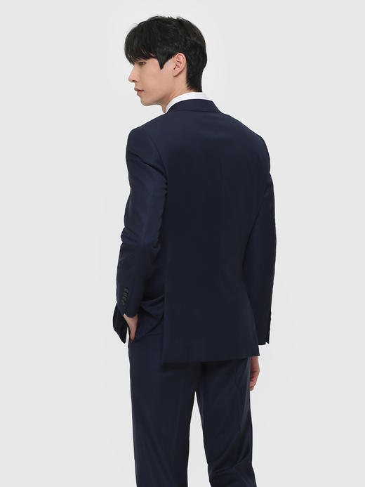 callisto藏青精纺全绵羊毛西服 FRBWJ072H 商品图6
