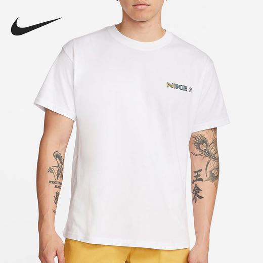 Nike/耐克夏季男子运动涂鸦卡通短袖DR7762-100 商品图0