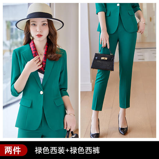 新款韩版职业装女装套装修身小西装XZ-HJ2212 商品图6