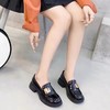 Wonders2023春季新款圆头中跟搭扣英伦百搭乐福鞋单鞋女鞋 商品缩略图2
