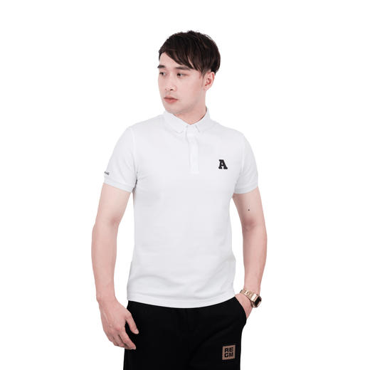 男装2023春季新品休闲短袖POLO杉立领T恤2178-LS2345 商品图1