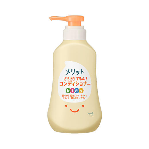 【保税仓】日本 KAO 花王儿童宝宝专用柔顺无硅油护发素360ml 商品图0