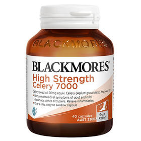 【包邮直发】澳洲进口Blackmores澳佳宝高浓度西芹籽7000mg*40粒-F