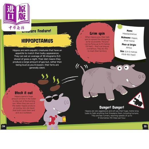 【中商原版】Gross and Ghastly Animals DK探索旅程 动物 英文原版 进口图书 儿童科普绘本 动物百科知识 商品图3