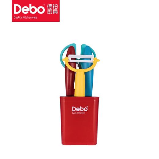 Debo德铂萨曼塔水果刀不锈钢瓜刨套装 商品图1