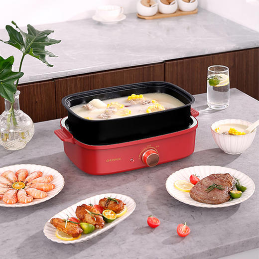 春花 多功能电烤锅 CDG-12RS 商品图2