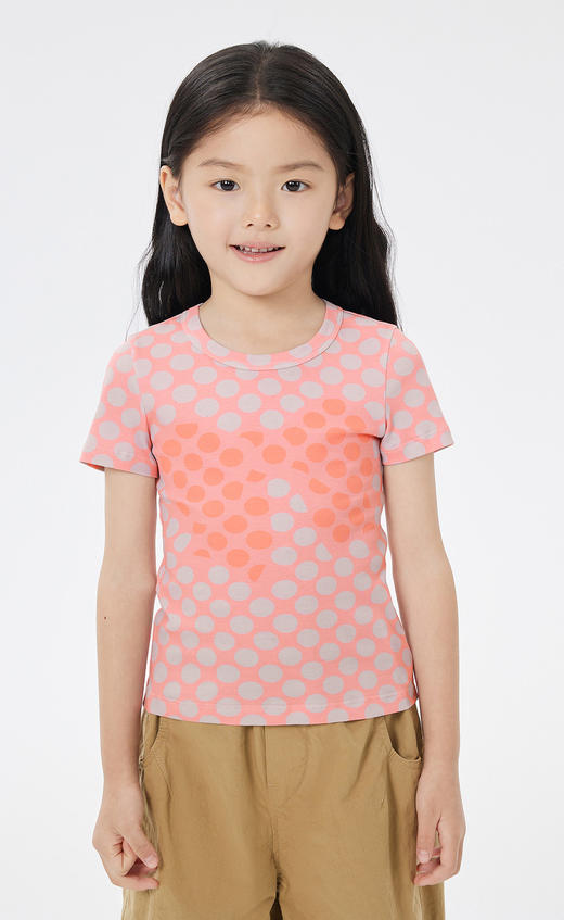 jnby  23年夏款  长绒棉原创配色短袖T恤  1N4114390 商品图7