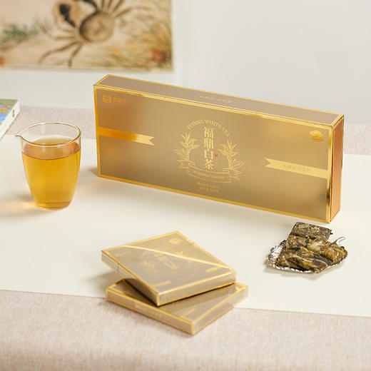 鼎茗荟丨金枝玉叶 白牡丹 福鼎白茶 2020年原料 180g 2盒配手提袋 商品图7