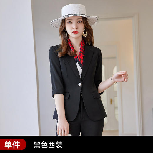 新款韩版职业装女装套装修身小西装XZ-HJ2212 商品图7