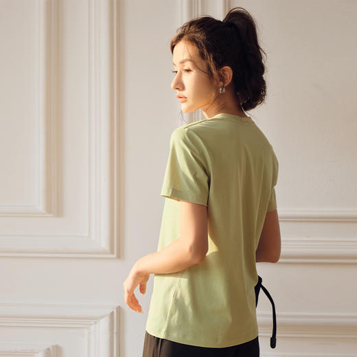 馥迦糖果色抗菌免烫速干T恤 商品图11