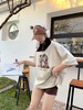 2023女装新款美式复古短袖女t恤夏圆领半袖体恤宽松百搭休闲上衣4.3版 商品缩略图0
