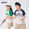 【正品 品牌直发】ASICS/亚瑟士童装2023年夏新款儿童男女童针织印花短袖运动T恤 商品缩略图0