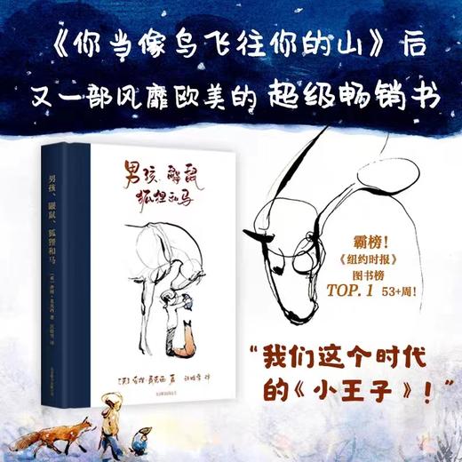 《男孩鼹鼠狐狸和马》查理 麦克西 著 樊登三川玲真情！当代《小王子》！温暖250万+读者！畅销书 外国文学 成人绘本 商品图1