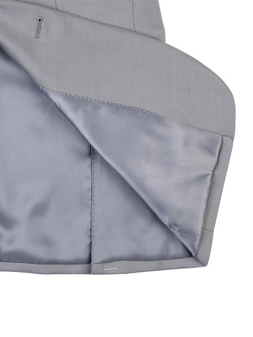 callisto灰色绵羊毛混纺西服 SSBWJ001C 商品图5