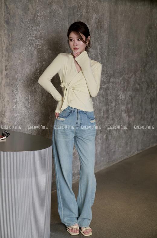 【门店同款】春季芭蕾风绑带上衣 150357494 商品图9