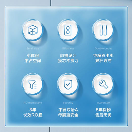 海尔（Haier）净水机 HRO6H66-2U1 商品图1