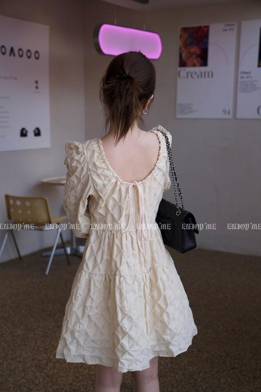 【门店同款】春季定制肌理料后背抽绳连衣裙 150600925 商品图5