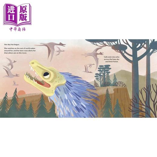 【中商原版】A Dinosaurs Day Deinonychus Goes Hunting DK绘本 恐龙日记2 英文原版 进口图书 儿童绘本 动物故事图画书 商品图4