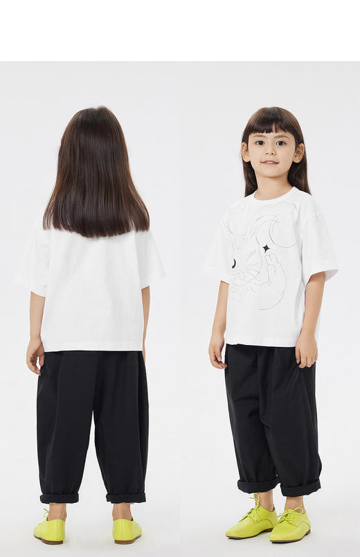 jnby  23年夏款  兔子元素针织棉短袖T恤  1N4112260 商品图7