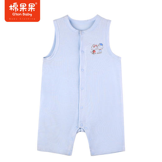 棉果果商场同款夏季新品莫代尔背心连体衣M211724423358 商品图0