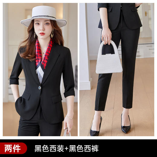 新款韩版职业装女装套装修身小西装XZ-HJ2212 商品图8