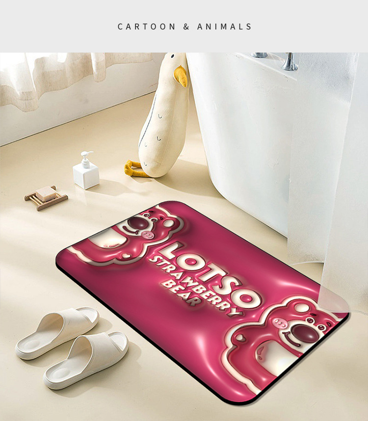 地垫,硅藻泥地垫,浴室地垫,吸水地垫,卡通地垫,地垫地毯